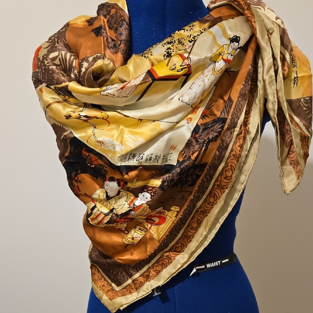 100% Silk Scarf